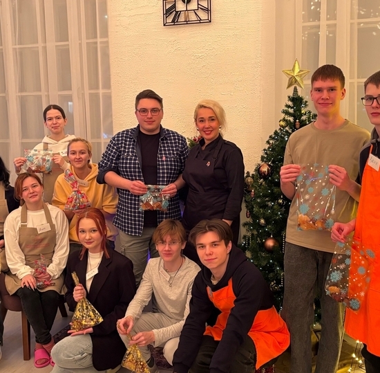 Тёплая предновогодняя атмосфера